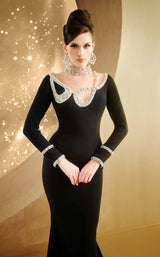 MNM Couture F02852 Black