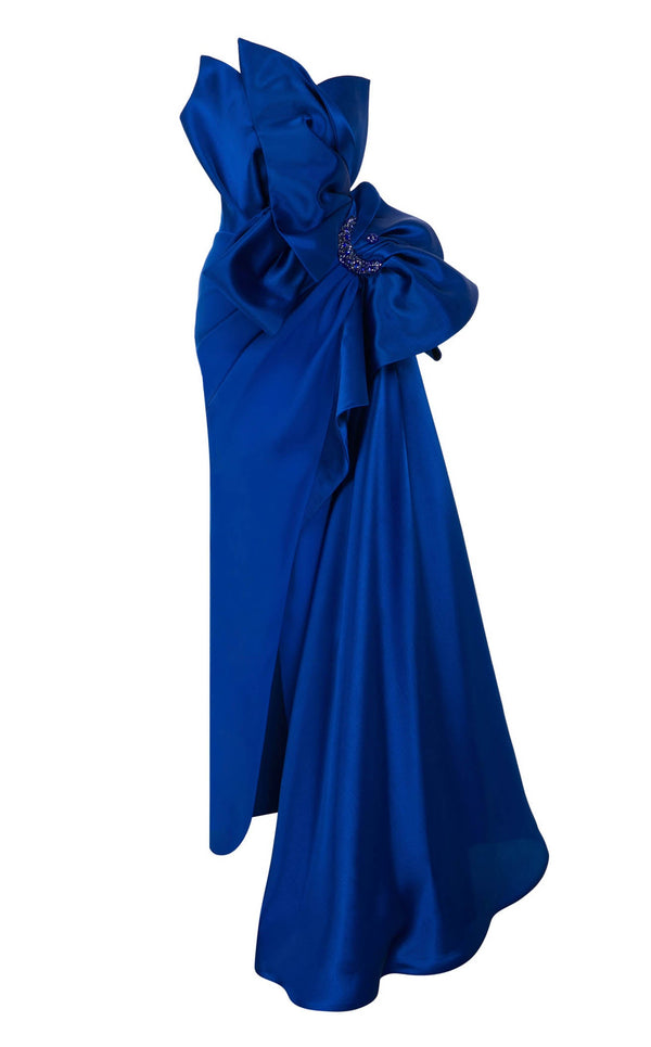 MNM Couture F02854 Royal Blue