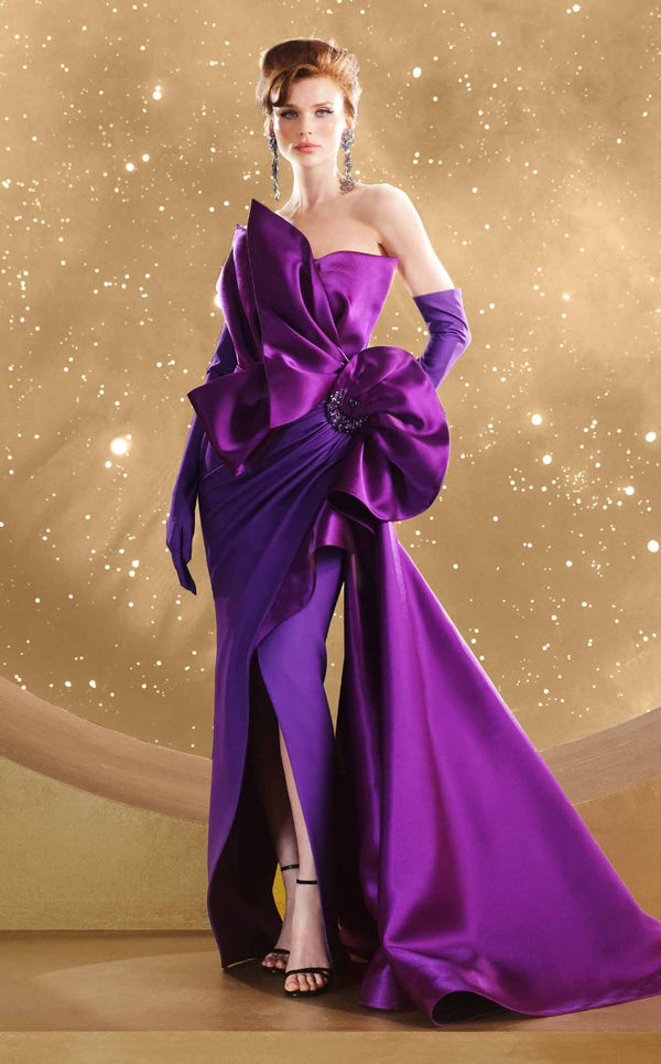 MNM Couture F02854 Purple