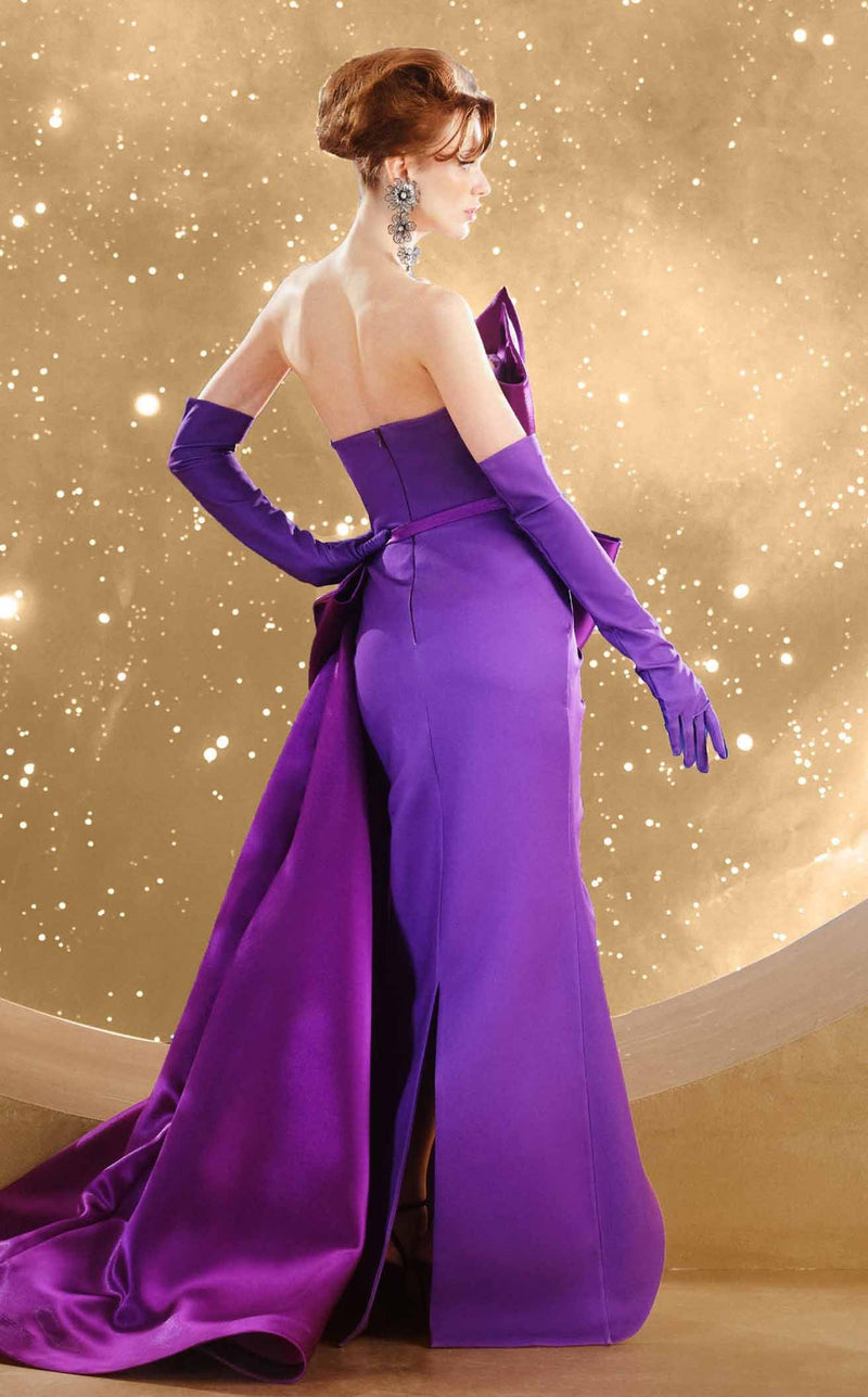 MNM Couture F02854 Purple