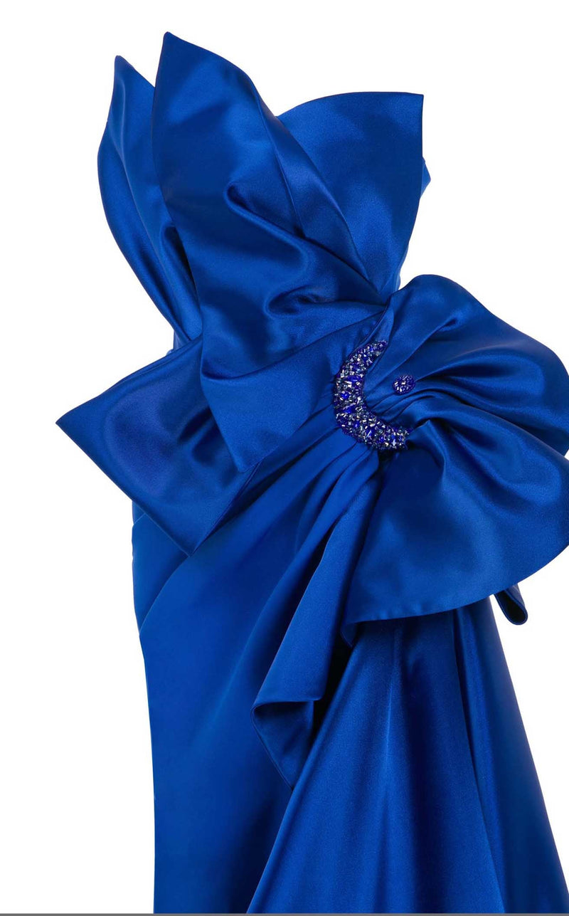 MNM Couture F02854 Royal Blue