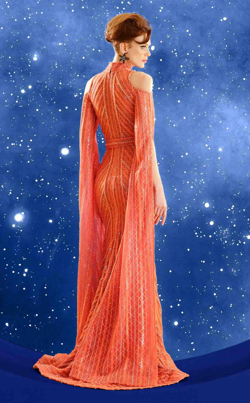 MNM Couture F02857 Coral