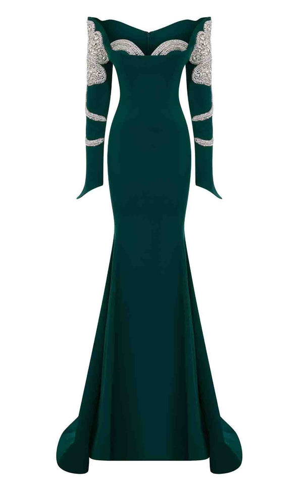 MNM Couture F02858 Green