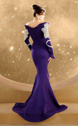 MNM Couture F02858 Purple