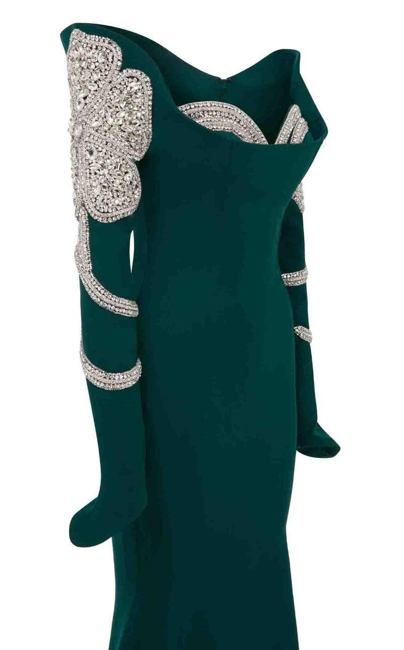 MNM Couture F02858 Green
