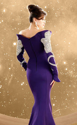 MNM Couture F02858 Purple