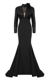 MNM Couture F02859 Black