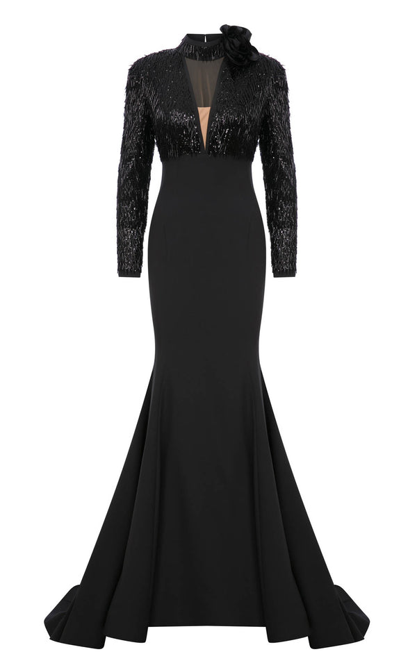 MNM Couture F02859 Black