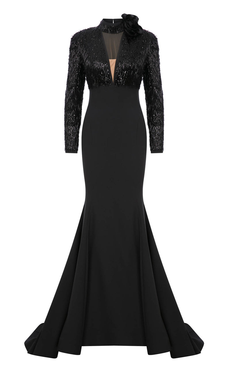 MNM Couture F02859 Black