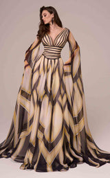 MNM Couture F02862 Black/Yellow