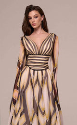 MNM Couture F02862 Black/Yellow