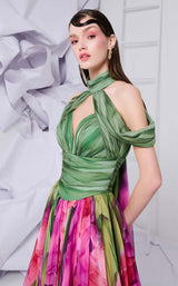 MNM Couture F02864 Green