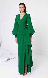 MNM Couture F02866 Emerald