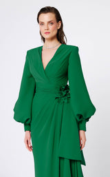 MNM Couture F02866 Emerald