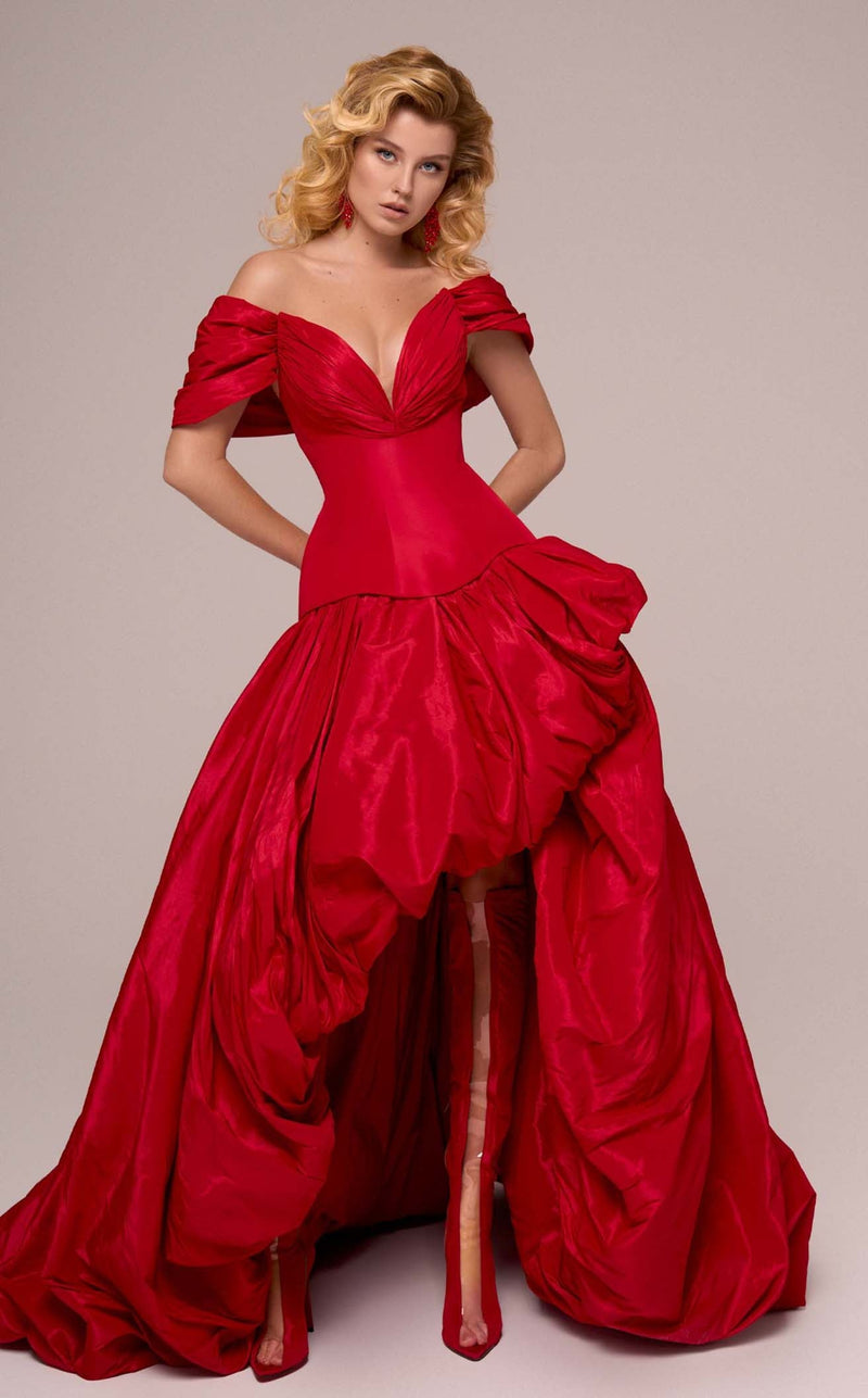 MNM Couture F02872A Red