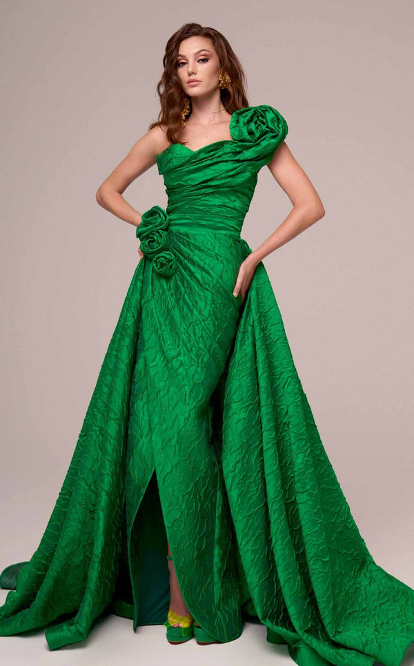 MNM Couture F02877 Green