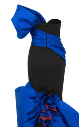 MNM Couture F02883 Black/Royal