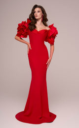 MNM Couture F02886 Red