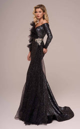 MNM Couture F02892 Black