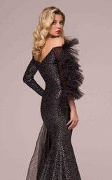 MNM Couture F02892 Black