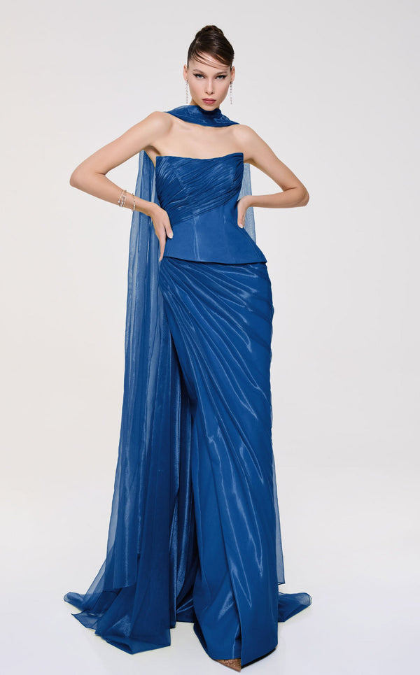 MNM Couture F02894 Petrol