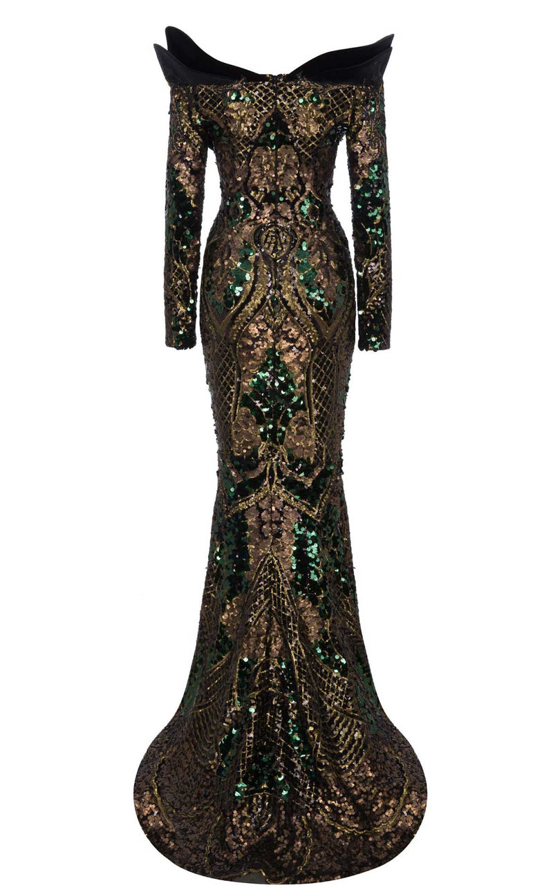 MNM Couture F02896 Black