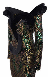 MNM Couture F02896 Black