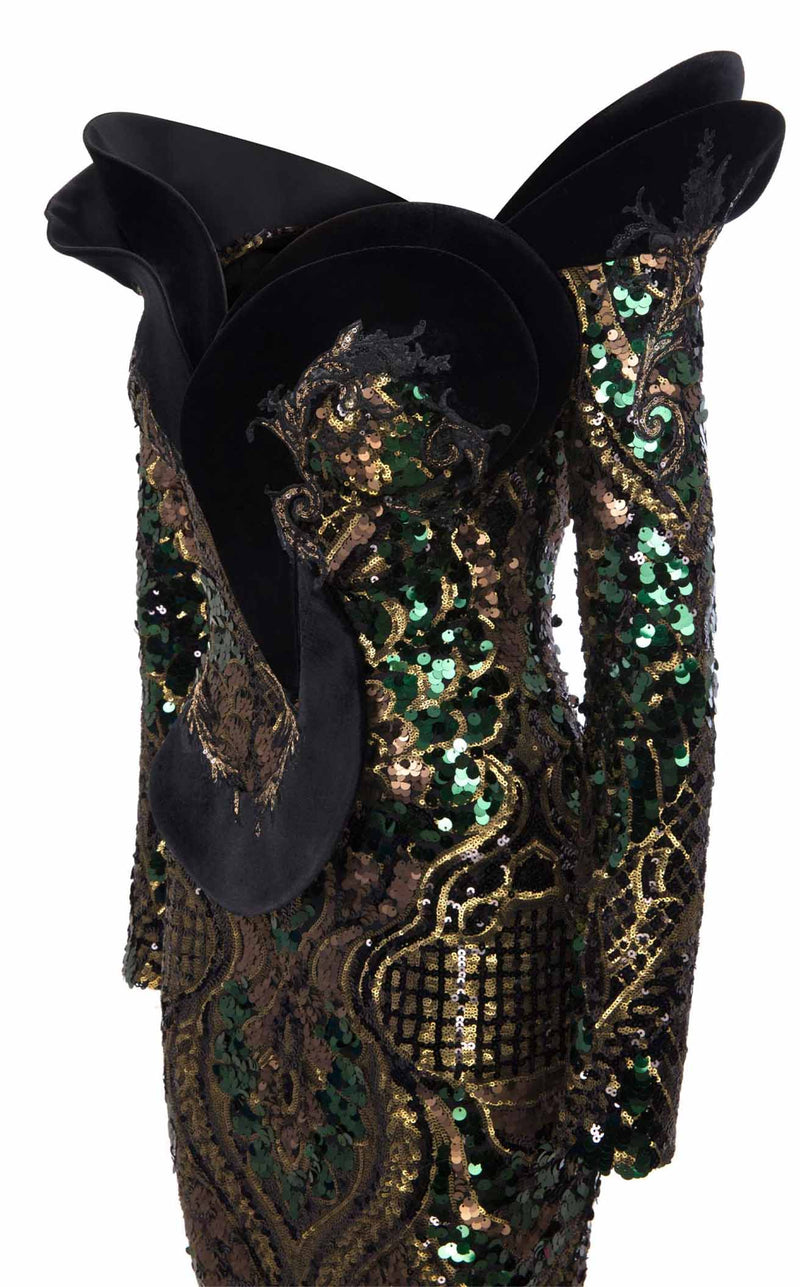 MNM Couture F02896 Black