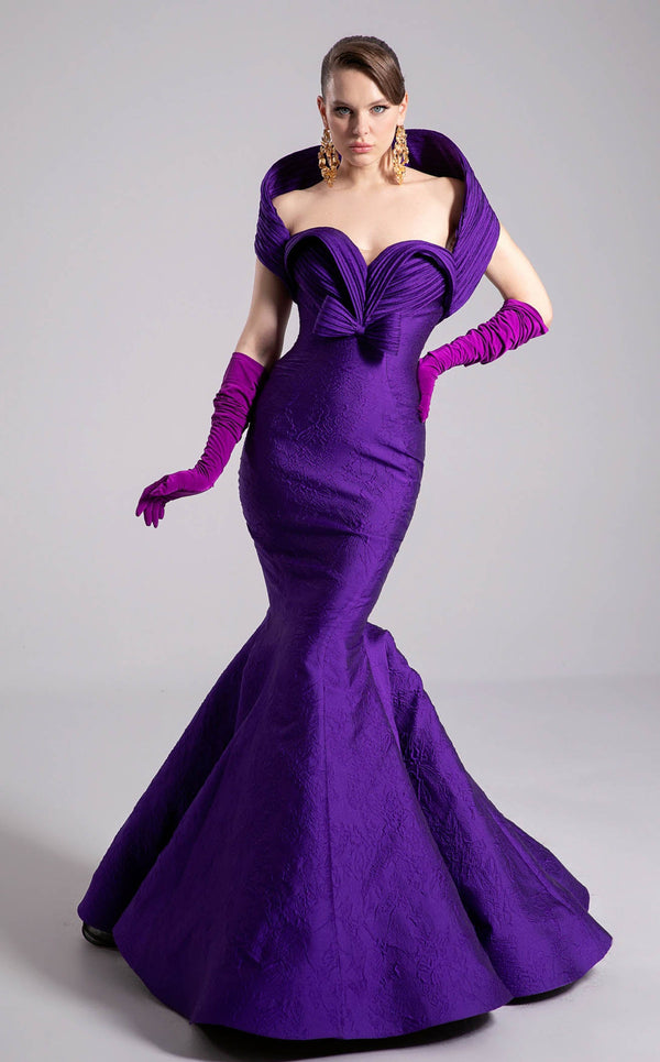 MNM Couture F02901 Purple