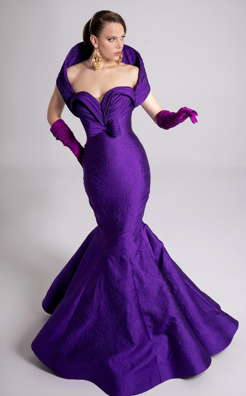 MNM Couture F02901 Purple
