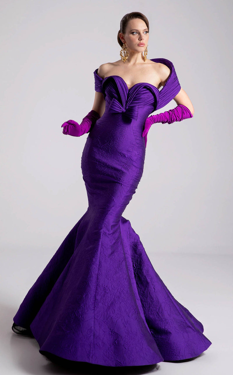MNM Couture F02901 Purple