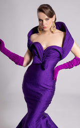 MNM Couture F02901 Purple