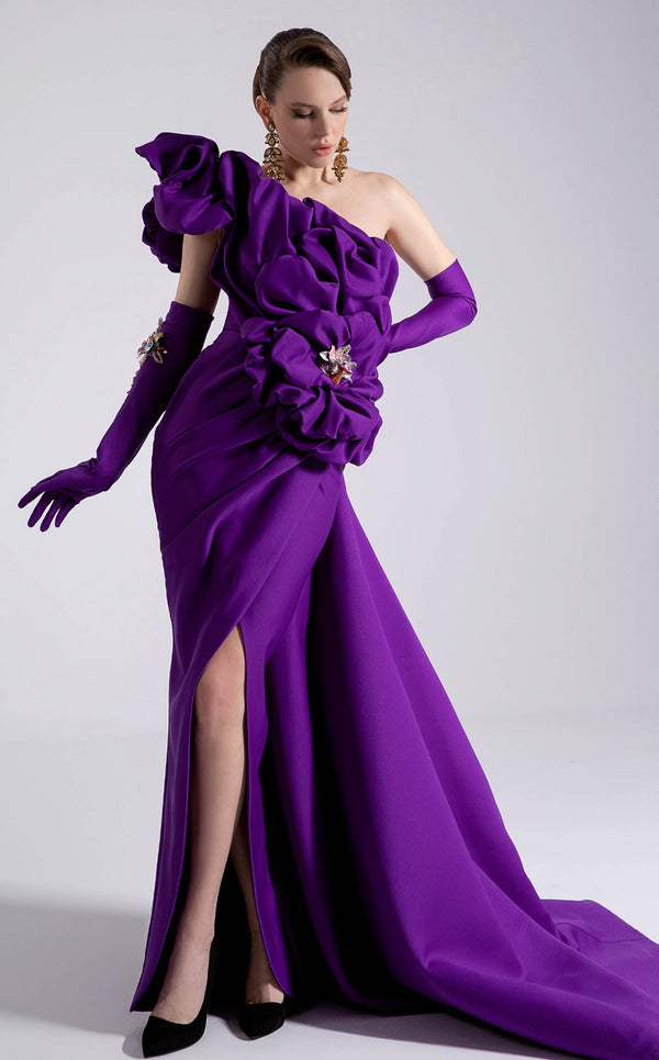 MNM Couture F02904 Purple