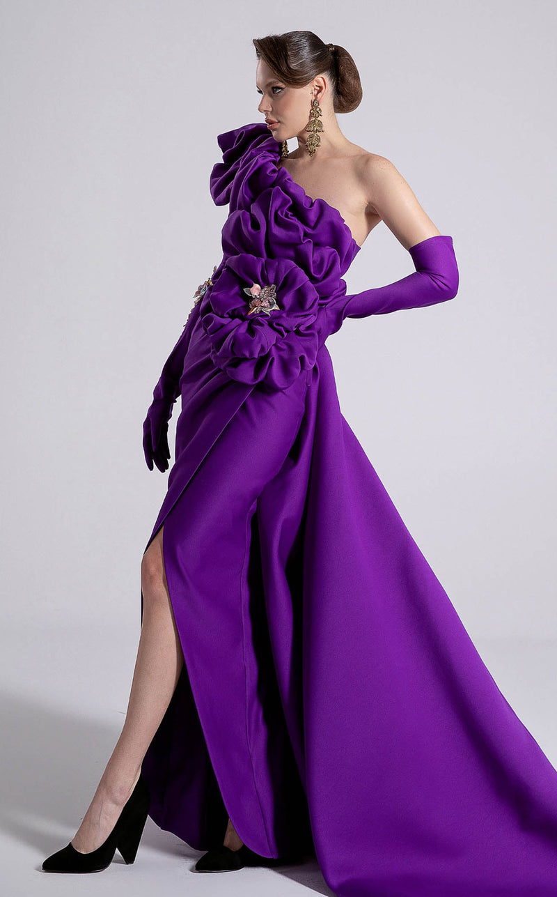 MNM Couture F02904 Purple