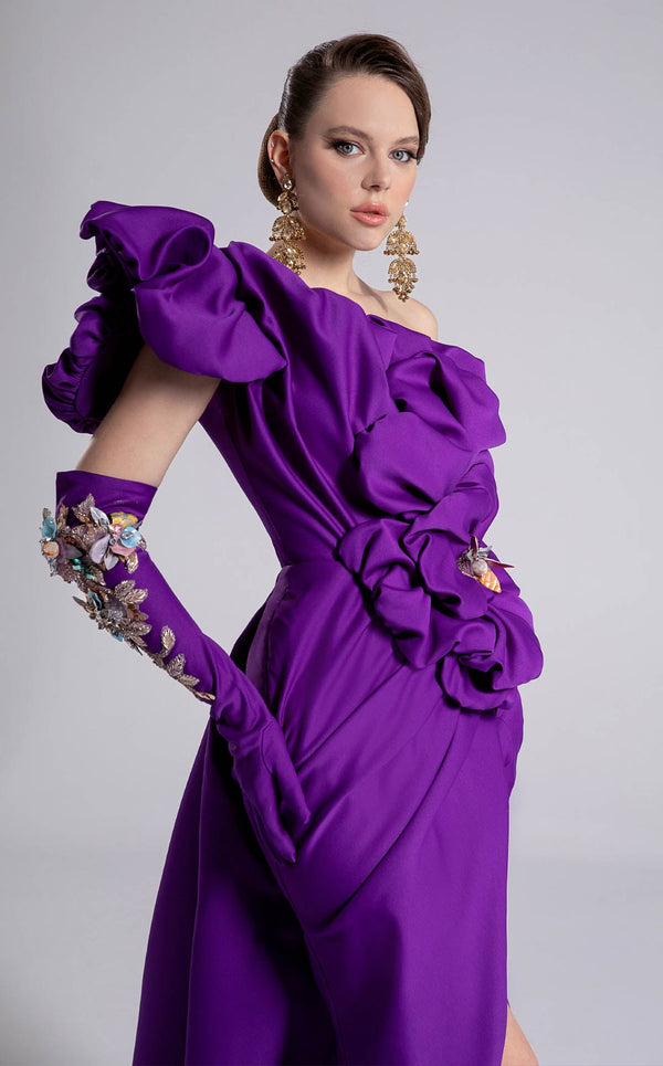 MNM Couture F02904 Purple