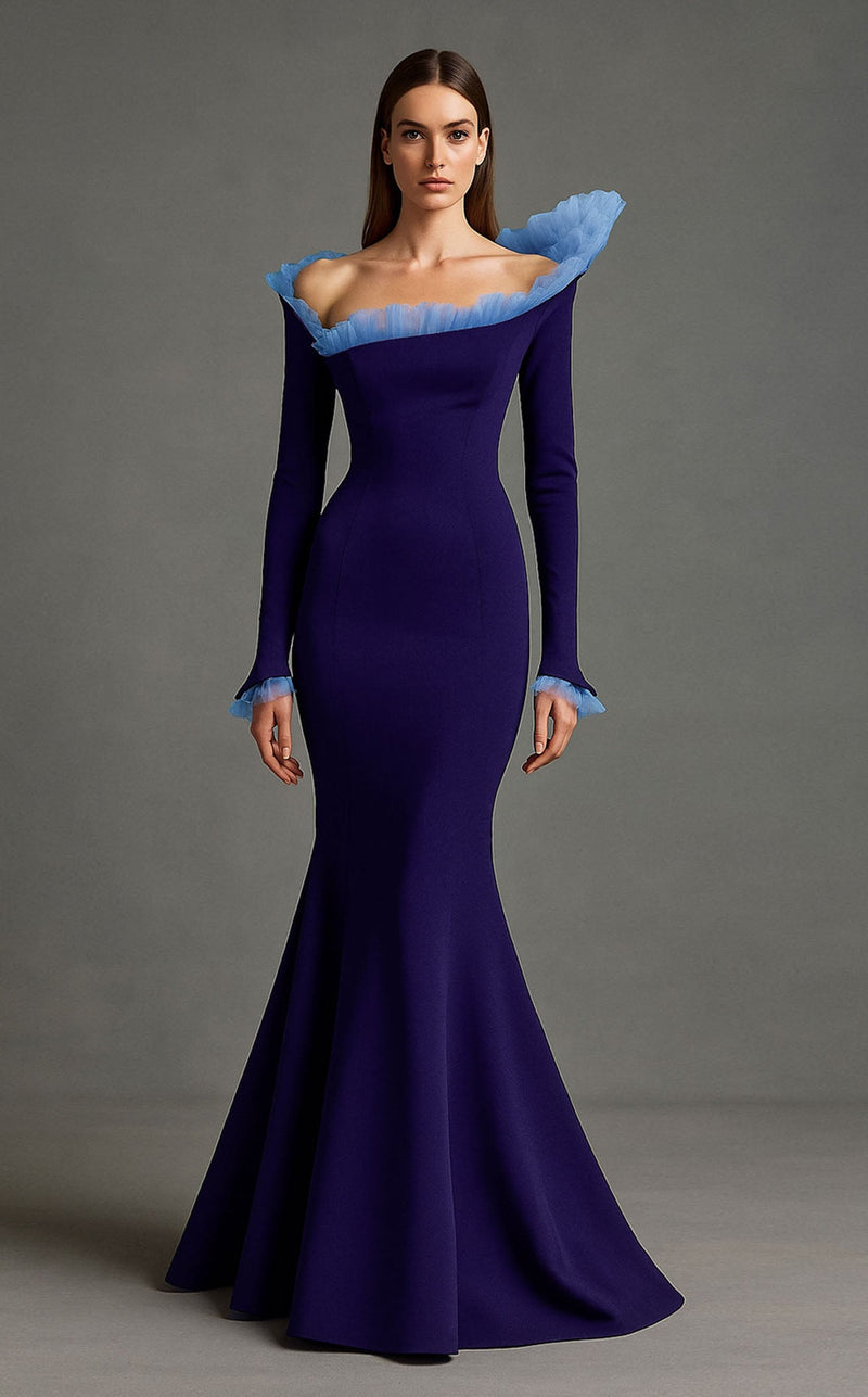 MNM Couture F02905 Purple