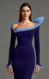 MNM Couture F02905 Purple