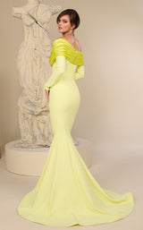 MNM Couture F02928 Yellow