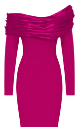 MNM Couture F02928 Fuchsia