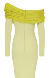 MNM Couture F02928 Yellow