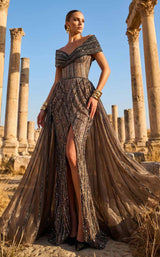 MNM Couture F02929 Black