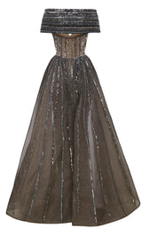 MNM Couture F02929 Black
