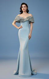 MNM Couture F02935 Blue
