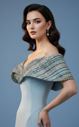 MNM Couture F02935 Blue