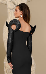 MNM Couture F02942 Black