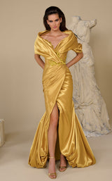MNM Couture F02946 Mustard