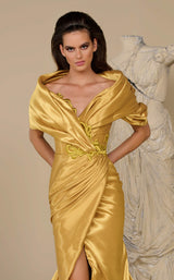 MNM Couture F02946 Mustard