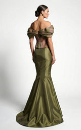 MNM Couture F02981A Green