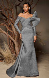MNM Couture F02982 Grey