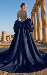 MNM Couture F03004 Navy-Blue